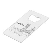 Londres Big Ben Vacation Dessin Vacances Art Trave (Dos Angle)