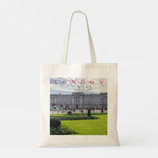 Londres Buckingham Palace vue sac fourre-tout (Dos)