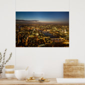 Londres de nuit - poster Aerial View (Cuisine)