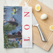 Londres en été serviette à thé (Quart Plié)