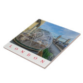 Londres gigantesque igloo vue carreaux en céramiqu (Côté)