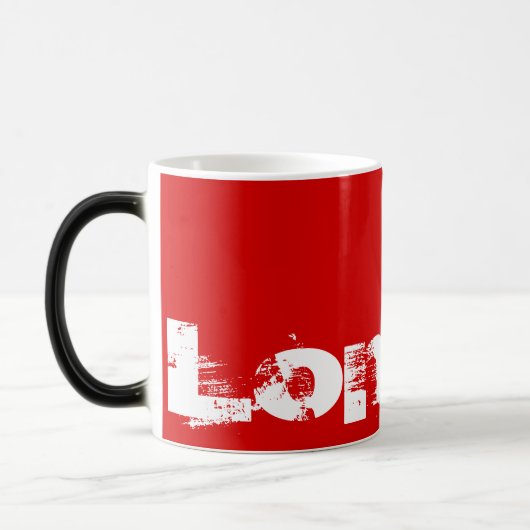 Londres - Mug de café de style urbain Cool (Gauche)