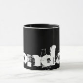 Londres - Mug De Style Noir Et Blanc Cool (Centre)