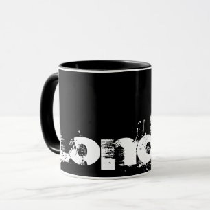 Londres - Mug De Style Noir Et Blanc Cool