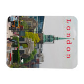 Londres n° 6. Magnet photo flexible (Horizontal)