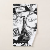 Londres, Paris (Serviette à main)
