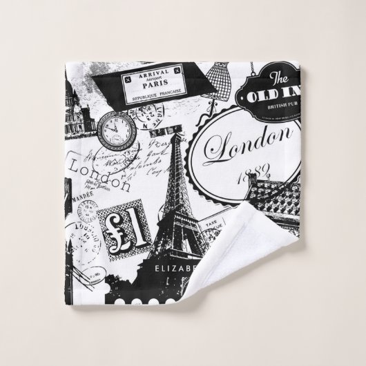 Londres, Paris (Gant de toilette)