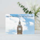 Londres Photo - 3x5 Save the Date (Debout devant)