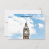 Londres Photo - 3x5 Save the Date (Dos)