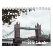 Londres R-U, calendrier 2010 (Protection)