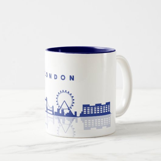 Londres skyline Mug (Devant droit)