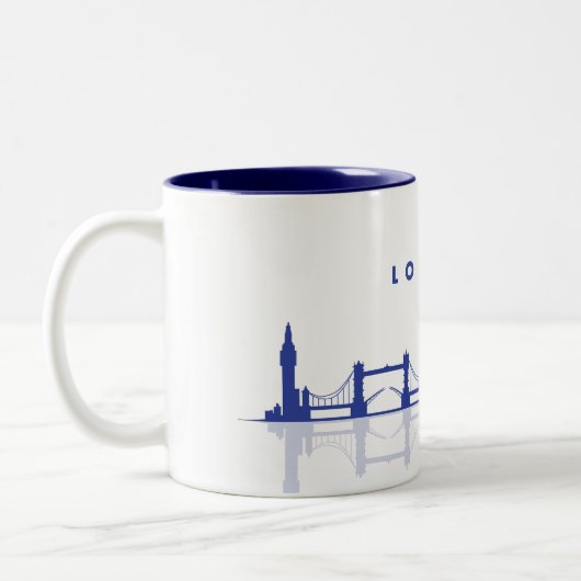 Londres skyline Mug (Gauche)