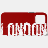 Londres - Style urbain - coque iphone (Verso (horizontal))