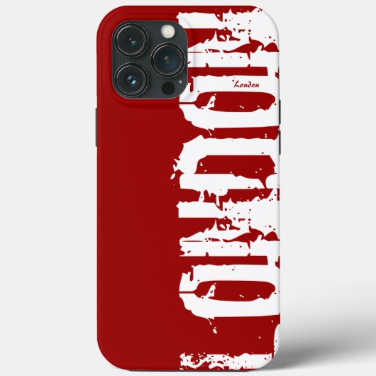 Londres - Style urbain - coque iphone (Verso)