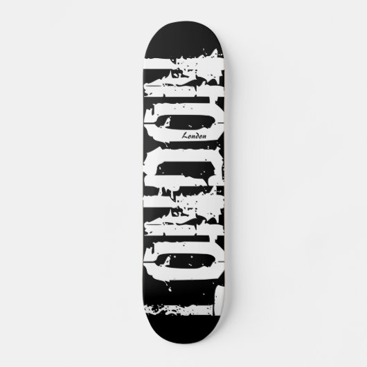Londres - Style urbain - Skateboard (Recto)