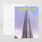 "Londres, The Shard" Carte postale (Devant / Derrière)