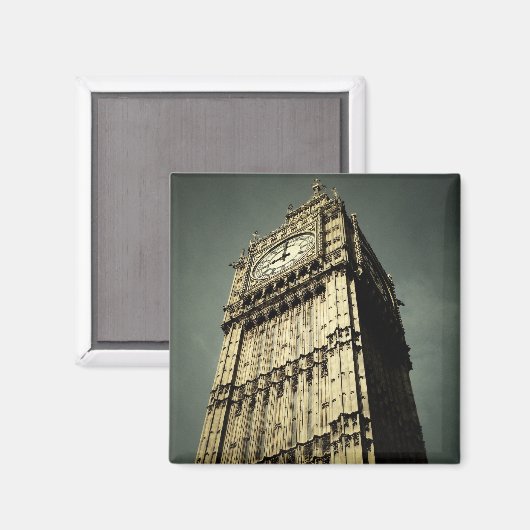 Londres - Tower et Big Ben Magnet (Recto/Verso)