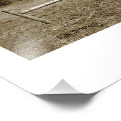 "LONE BARN" door CR Sinclair Foto Afdruk (Hoek)