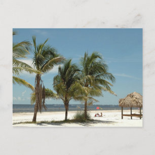 Lone Beach in Fort Myers Beach Florida Briefkaart