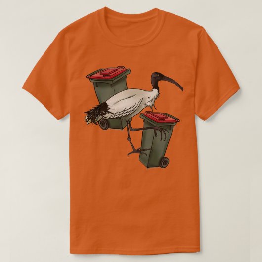 Lone Bin Chicken T-shirt (Design voorkant)