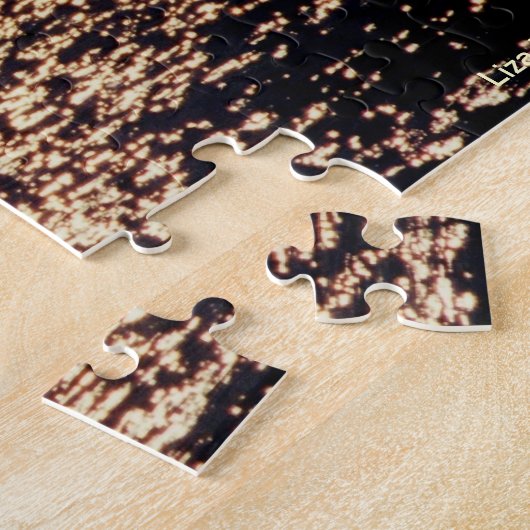 'Lone Boaters at Twilight' Jigzaag Puzzle Legpuzzel (Zijkant)