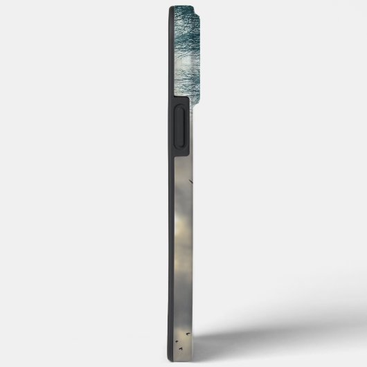 Lone Deer in Misty Forest Case-Mate iPhone Case (Achterkant / Rechts)