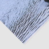 Lone Duck Wildlife Lake Water Ripples Tissuepapier (Detail)