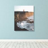 Lone Lighthouse Canvas Afdruk (Insitu (Houten vloer))