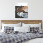 Lone Lighthouse Canvas Afdruk (Insitu (Slaapkamer))