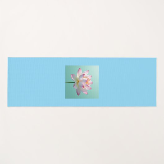 Lone Lotus Yogamat (Voorkant (horizontaal))