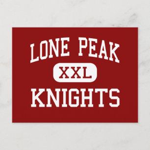 Lone Peak - Knight - High School - Highland Utah Briefkaart