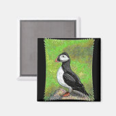 LONE PUFFIN - verbeterde versie magneet (Voorkant / Achterkant)