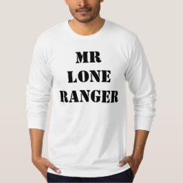 Lone Ranger Mannen American Apparel Fine Jersey Lo T-shirt