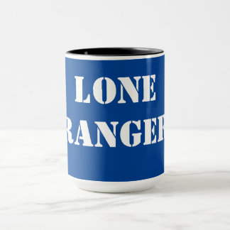 Lone Ranger Zwarte 445 ml Ringer Mok