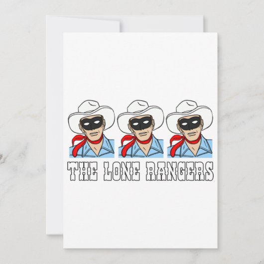 Lone Rangers Kaart (Voorkant)