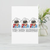 Lone Rangers Kaart (Staand voorkant)