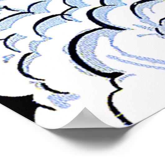 Lone Rider en de Apache strips Poster (Hoek)