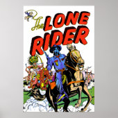 Lone Rider en de Apache strips Poster (Voorkant)
