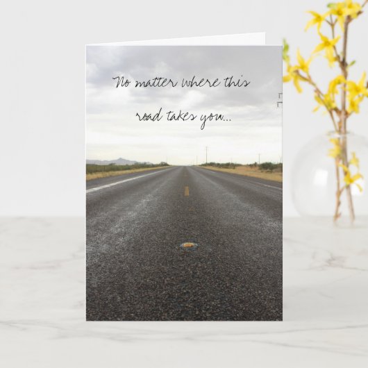 Lone Road Support Kaart (Gele Bloem)