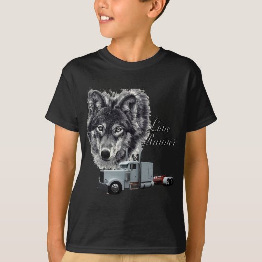 Lone Runner T-shirt (Voorkant)