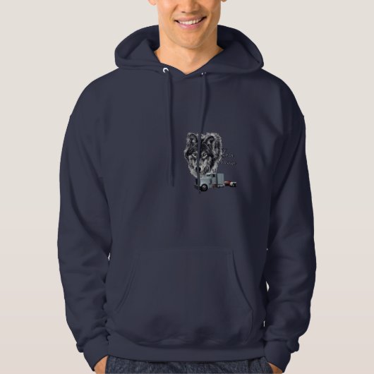 Lone Runner Trucker Sweatshirt (Voorkant)