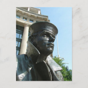 Lone Sailor Briefkaart