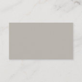 Lone Sand Dollar - Charcoal Gray - Weddenschap Web Informatiekaartje (Achterkant)