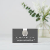 Lone Sand Dollar - Charcoal Gray - Weddenschap Web Informatiekaartje (Staand voorkant)