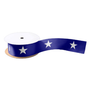 Lone Star Bonnie Blue Patriotic Ribbon Lint