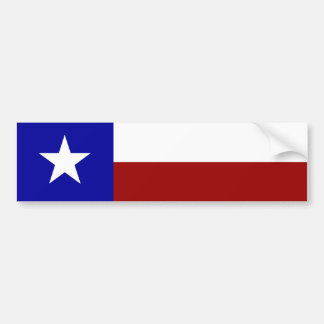 Lone Star Flag Bumpersticker