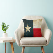 Lone Star Flag van Texas Grunge Rustic Patriotic Kussen (Stoel)
