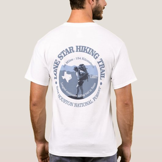 Lone Star Hiking Trail (BG) T-shirt (Achterkant)
