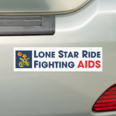 Lone Star Ride Bumpersticker (Op auto)