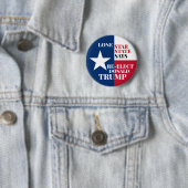 Lone Star State for Trump 2020 Ronde Button 5,7 Cm (In situ)